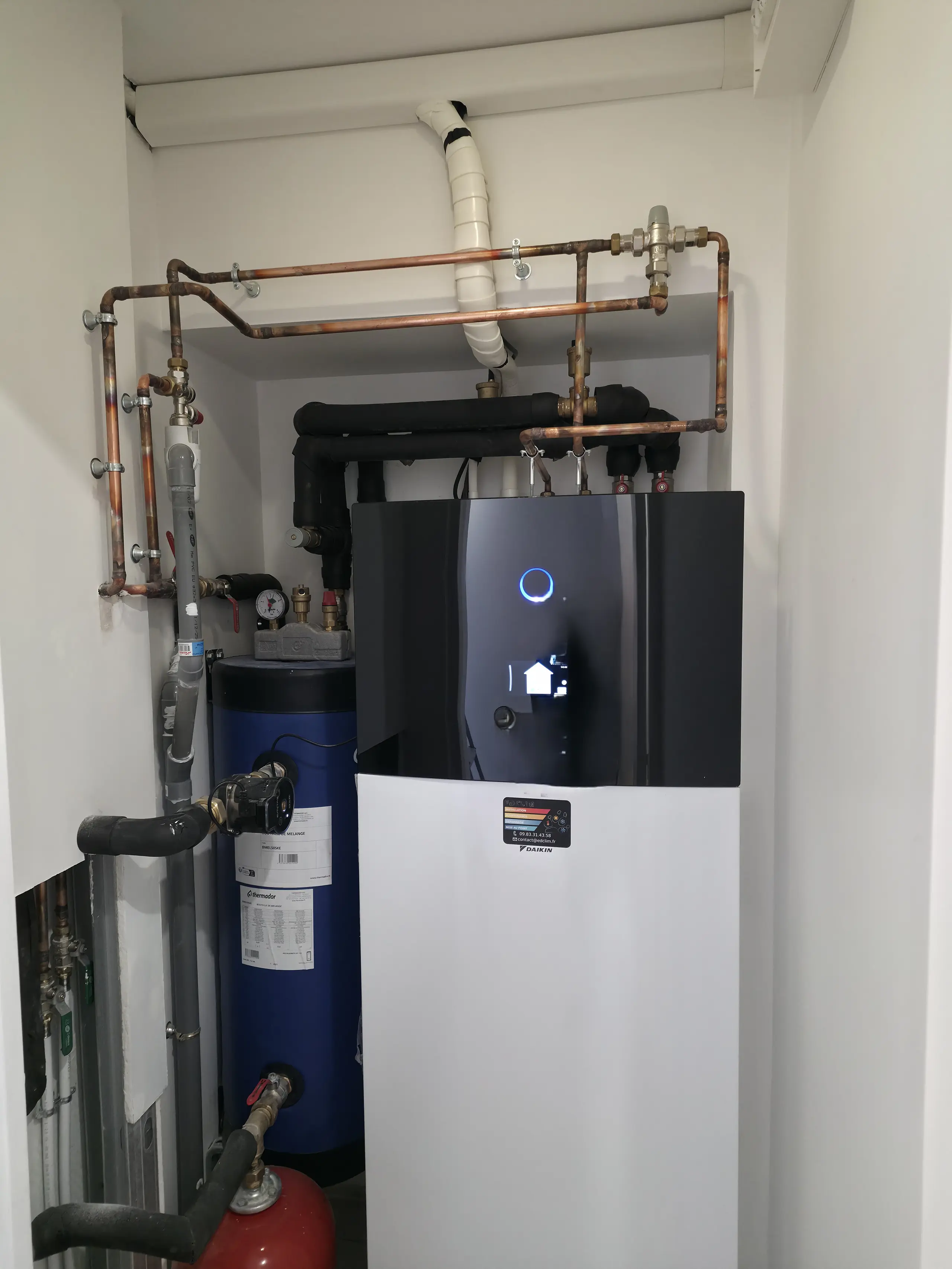 Installation pompe à chaleur