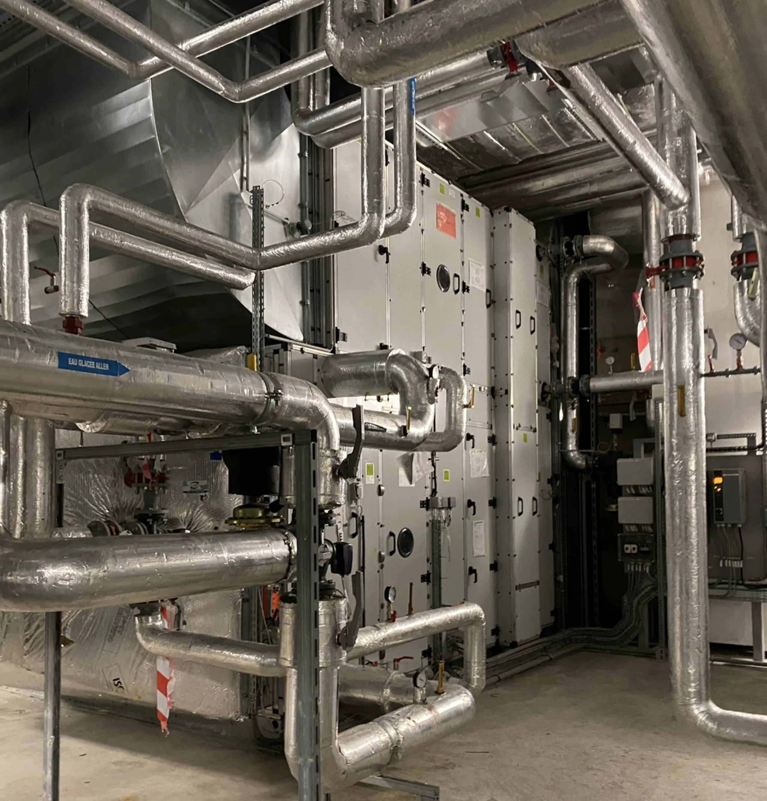 Installation ventilation